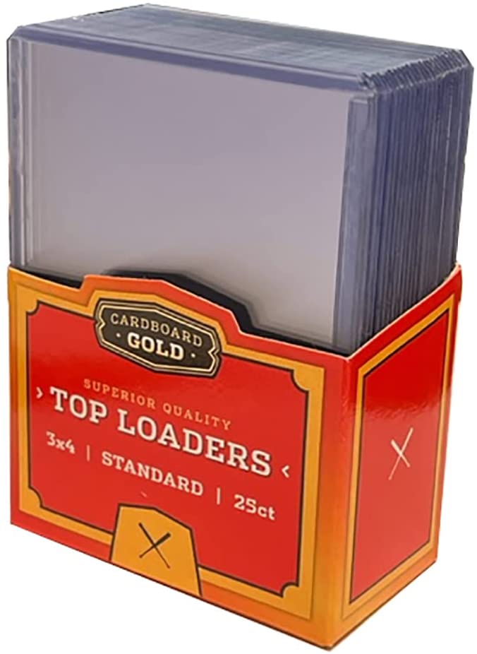 Cardboard Gold Top Loaders (25 Count)