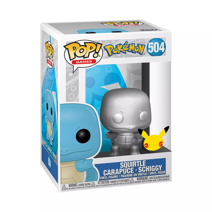 Funko Pop! - Squirtle (Metallic)