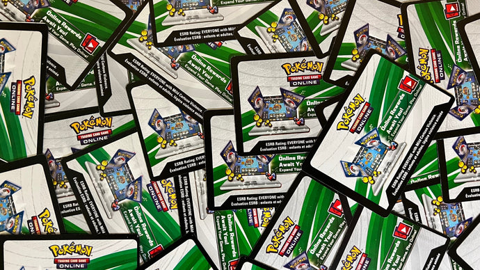 Bulk Pokemon TCGO Code Cards (Pack of 10)