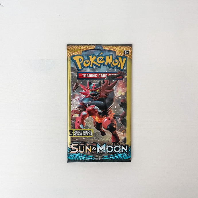 Sun & Moon Booster Pack (3 Card Pack)